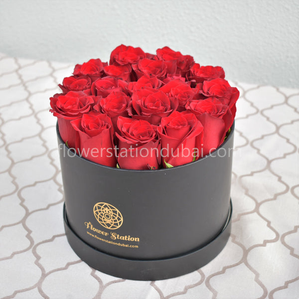 Red Rose Flower Box Love Flower Box Flower Station