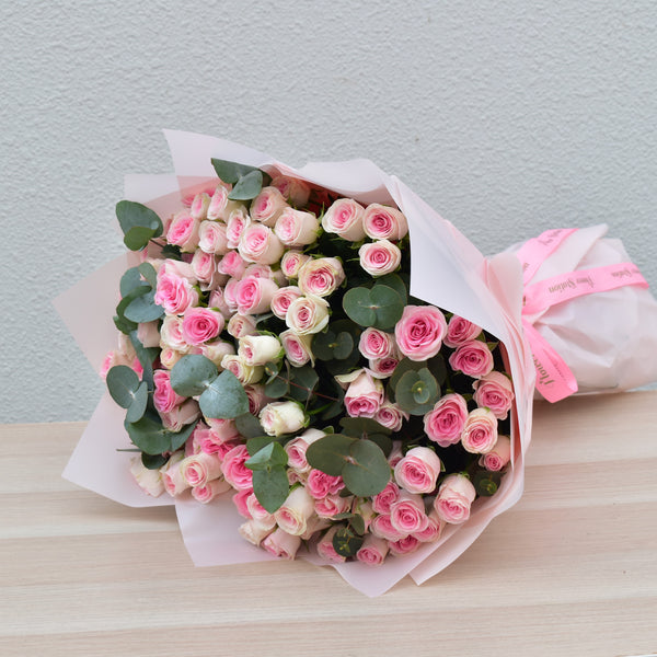 Pink Spray Roses Little Princess Flower Station