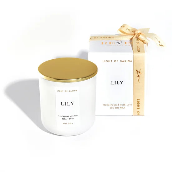 Reves Lily Luxury Candles Dubai Flower Station
