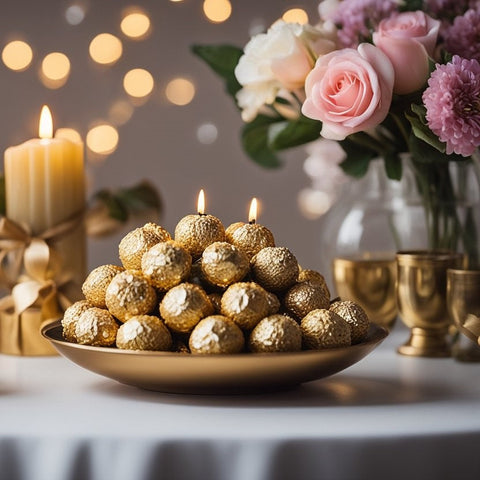 Gifts that Delight: How to Combine Scented Candles, Ferrero Rocher, and Flowers