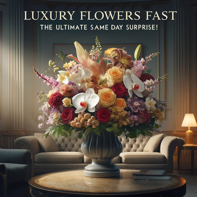 Luxury Flowers Fast: The Ultimate Same-Day Surprise!