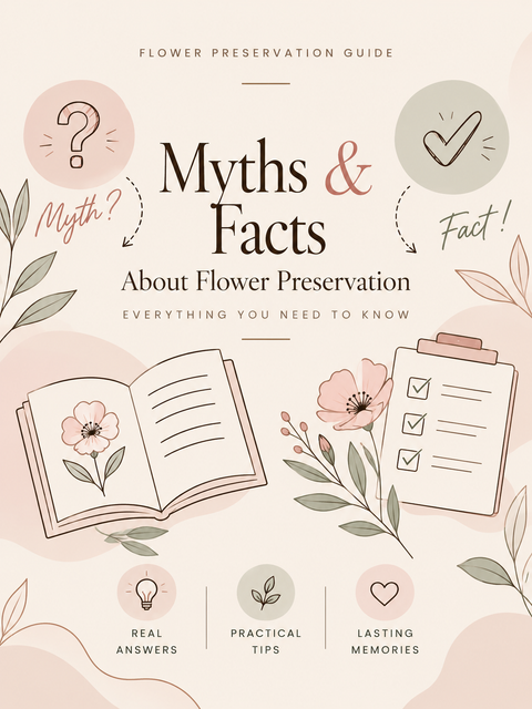 Myths, facts & little surprises about flower preservation