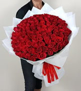 101 premium red roses valentines day