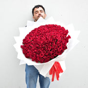 201 red roses bouquet  | size: 201 Roses