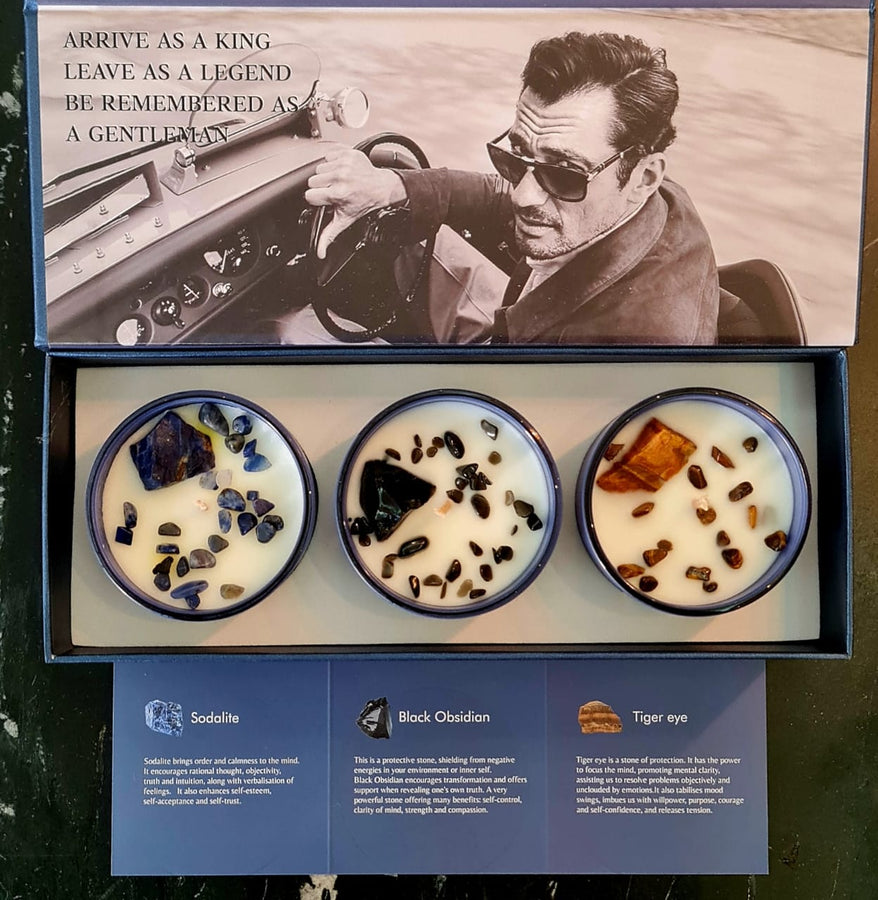 Gentlemen Collection Blue Set - Flower Station Dubai