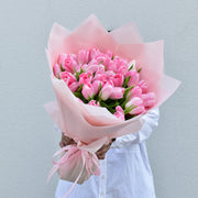 Pink Tulips - Flower Station Dubai