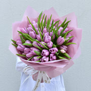 Purple Tulips - Flower Station Dubai