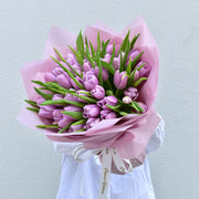 Purple Tulips - Flower Station Dubai