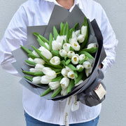 White Tulips - Flower Station Dubai