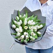 White Tulips - Flower Station Dubai