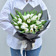 White Tulips - Flower Station Dubai