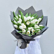 White Tulips - Flower Station Dubai