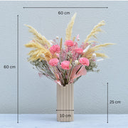 Pink Charm - Dried Bouquet - Flower Station Dubai