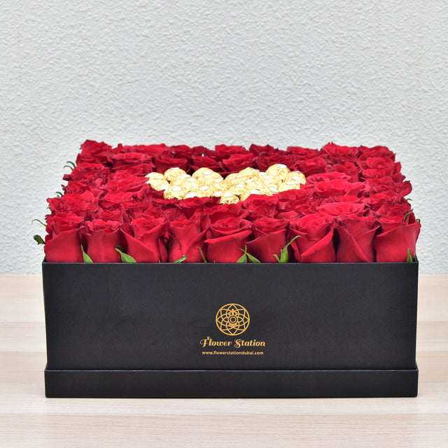 I Love You - Flower Box