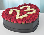 Rose Letter Box - Valentine's Special - Flower Station Dubai