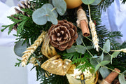 Bliss - Christmas Wreath - Flower Station Dubai