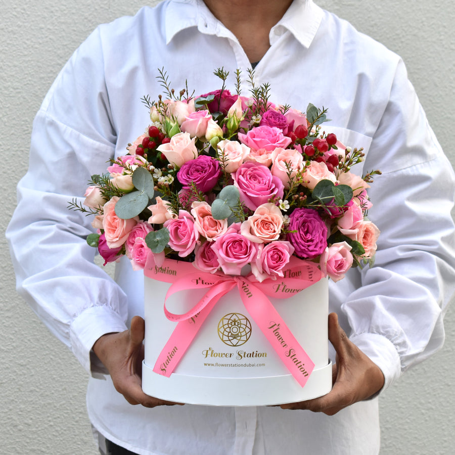 Cherry Blossom  - Flower Box - Flower Station Dubai