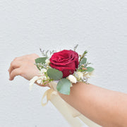 Red Velvet - Corsage - Flower Station Dubai
