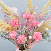 Pink Charm - Dried Bouquet - Flower Station Dubai