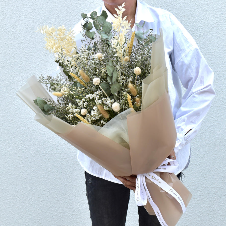 Elegant Eucalyptus - Dried Bouquet - Flower Station Dubai