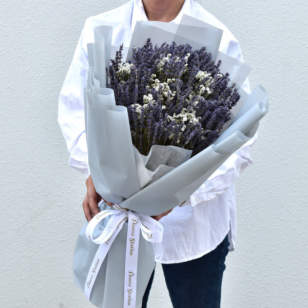 Lavender Bouquet - Flower Station Dubai
