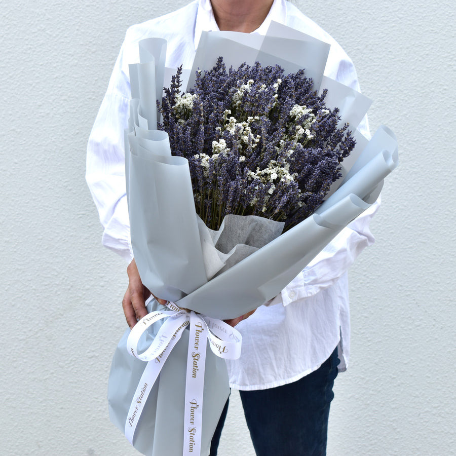 Lavender Bouquet - Flower Station Dubai