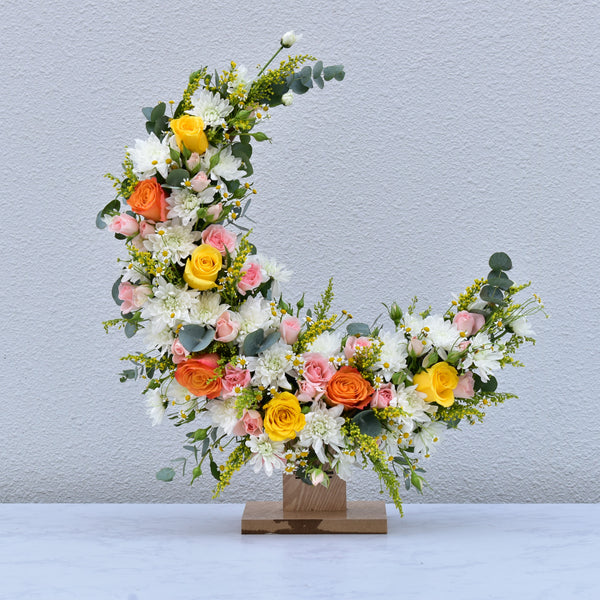Bliss - Crescent Moon - Flower Station Dubai