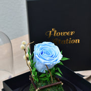 Light Blue - Forever Rose - Flower Station Dubai