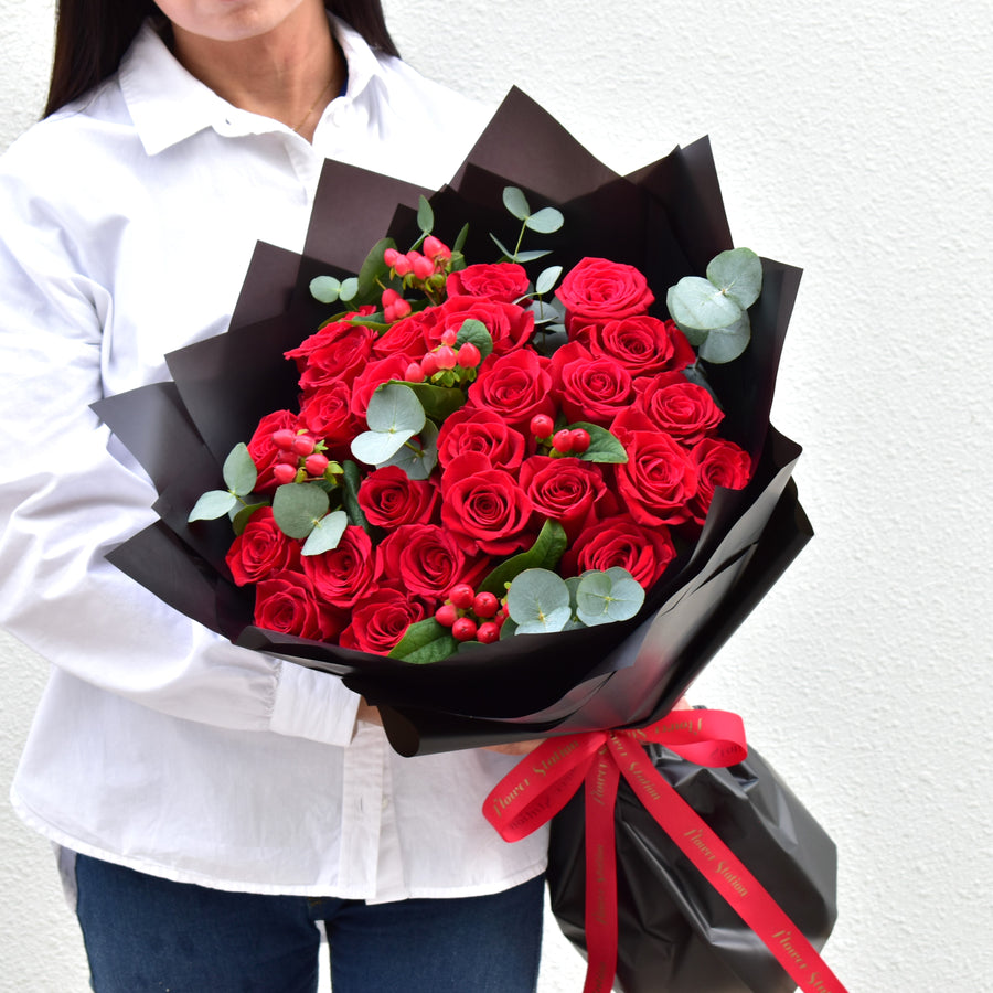 Love is ... - Mixed Bouquet - Flower Station Dubai