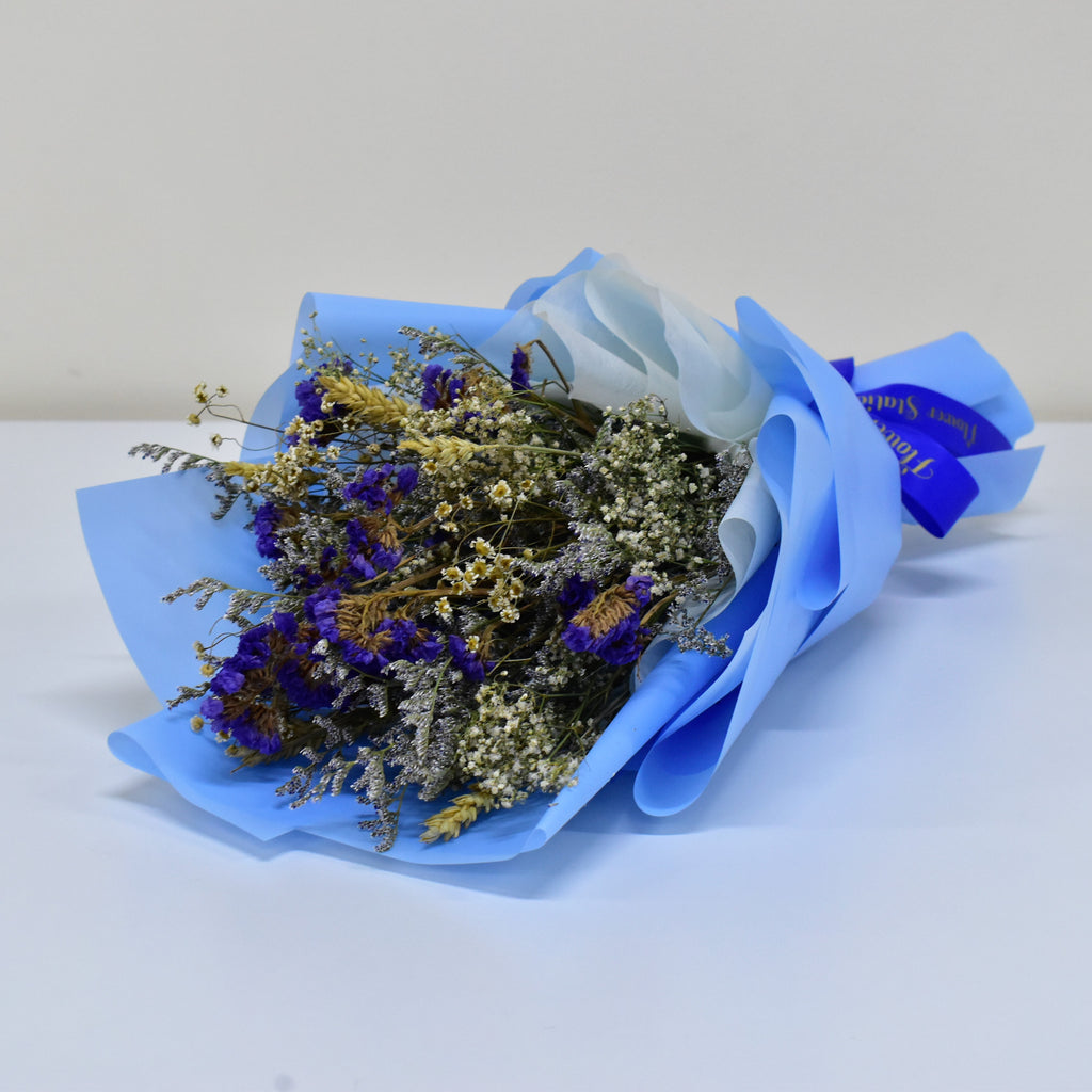 mini dried flower bouquet - corporate gift - giveaway