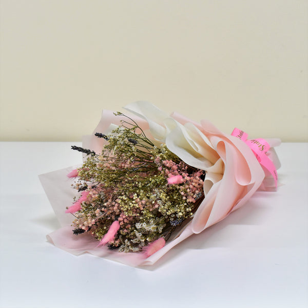 Pink Passion - Dried Bouquet - Flower Station Dubai