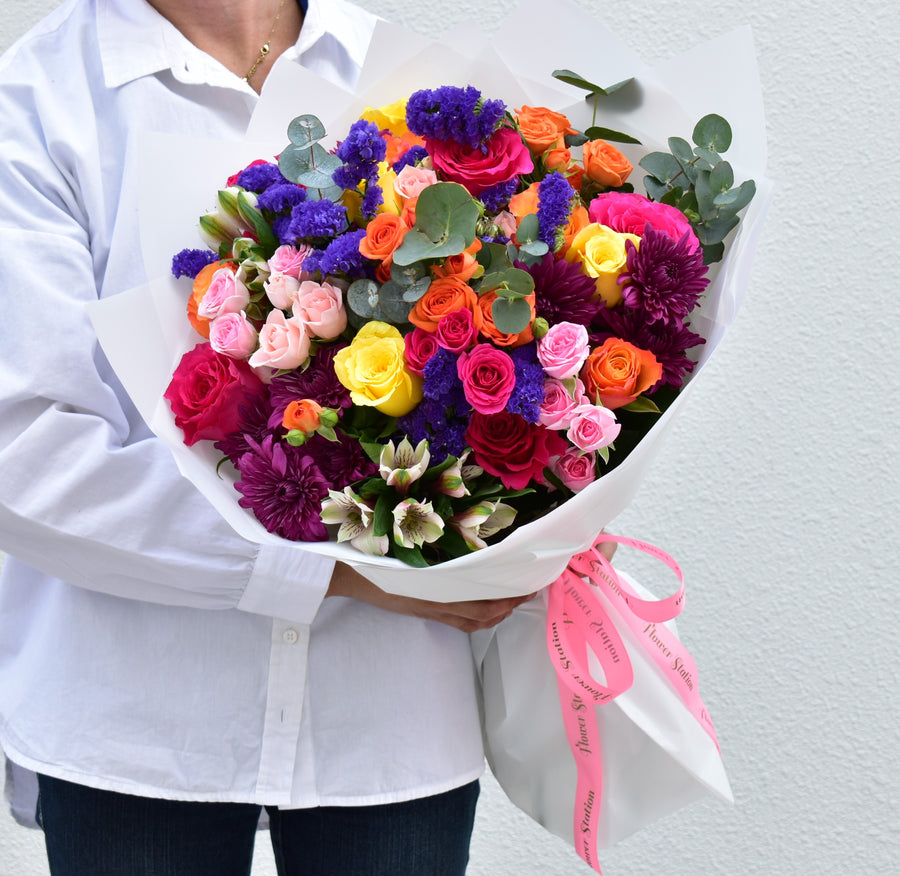 Vibrant Blooms - Flower Station Dubai