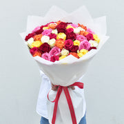 Colors of Life - Mixed Roses - Flower Station Dubai