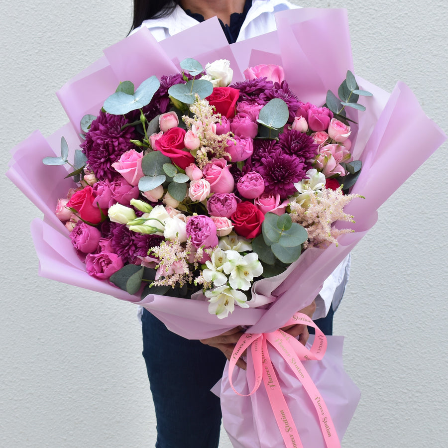 Moonlight - Mixed Bouquet - Flower Station Dubai