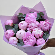 Peonies  Bouquet - Flower Station Dubai