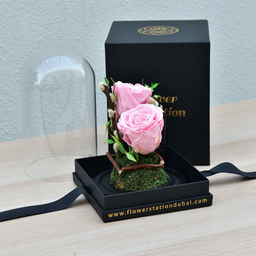 Pink Forever Rose | Forever Rose Dubai | Flower Station