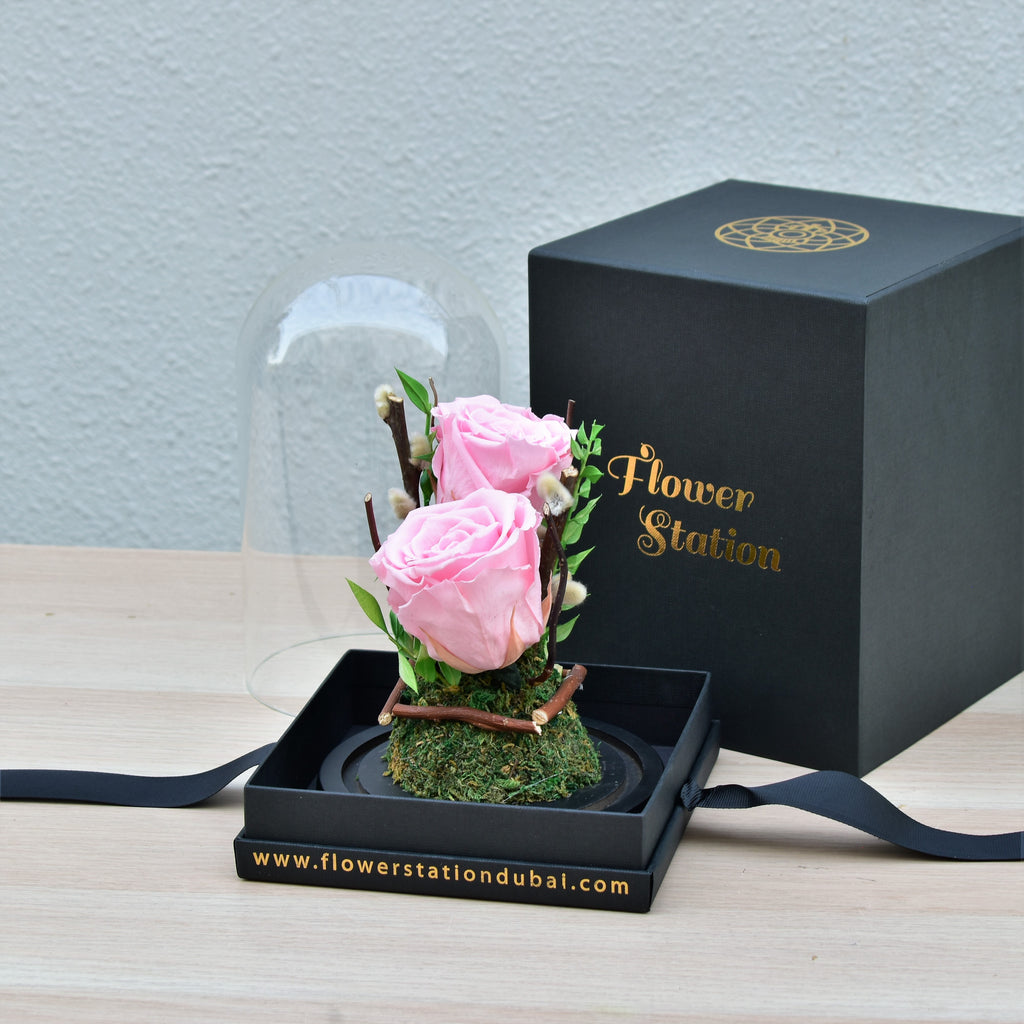 Pink Forever Roses Pink Forever Rose | Forever Rose Dubai | Flower Station