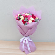 whtie, pink and fuchsia roses - Flower Delivery Dubai