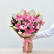 You're a Gem - Lily Bouquet - Flower Station Dubai