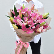 You're a Gem - Lily Bouquet - Flower Station Dubai