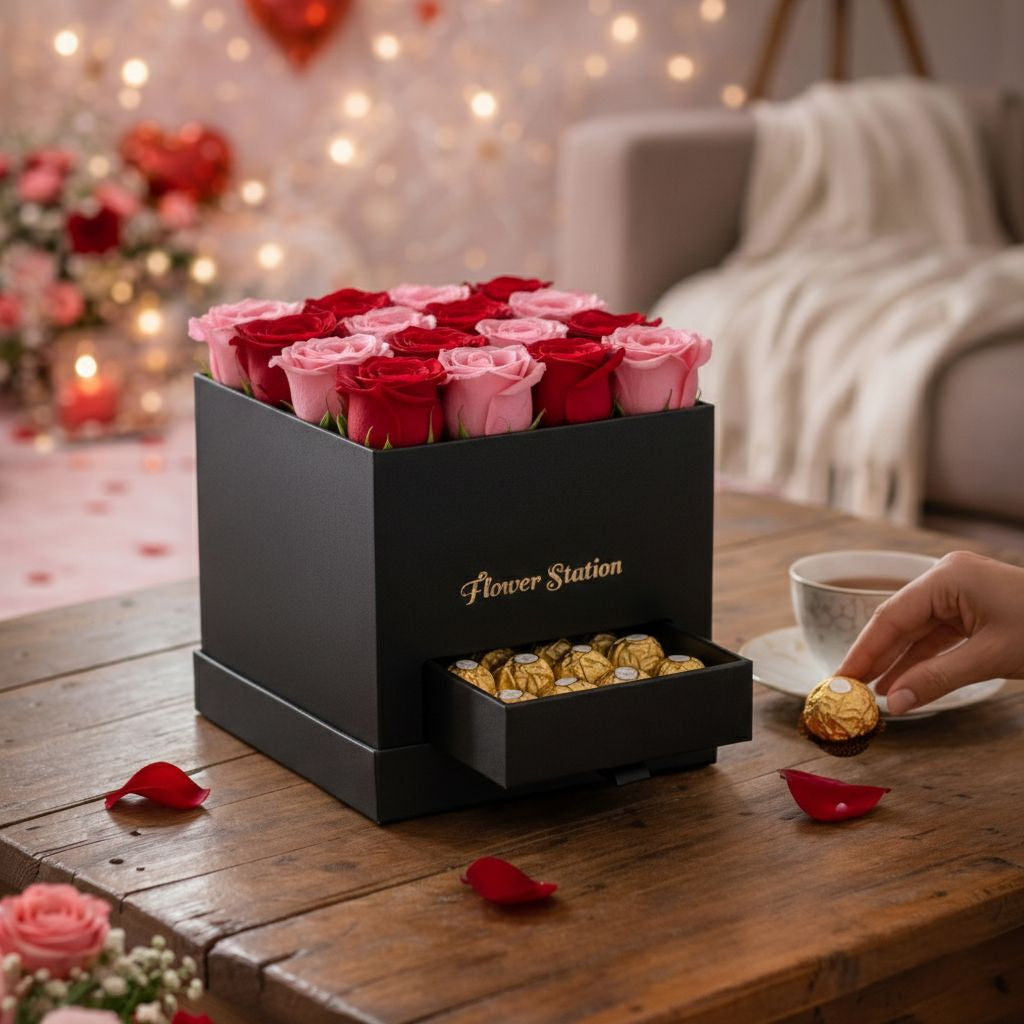 Sweet Romance - Valentine's Special - Flower Station Dubai