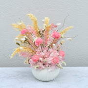 Baby Pink - Ceramic Vase - Flower Station Dubai