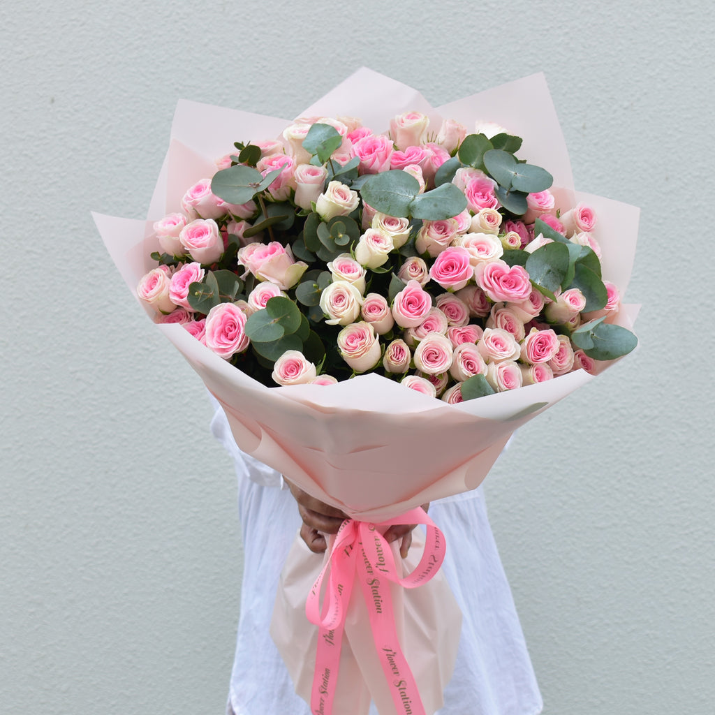 Pink Spray Roses | Little Princess | Flower Station