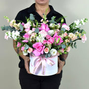 Pink Whisper - Flower Box - Flower Station Dubai