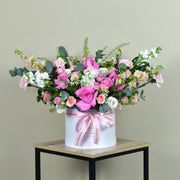 Pink Whisper - Flower Box - Flower Station Dubai