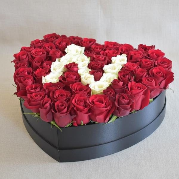 Rose Letter Box - Flower Station Dubai