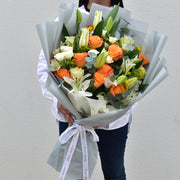 Sweet Hugs and Kisses - Mixed Bouquet - Flower Station Dubai