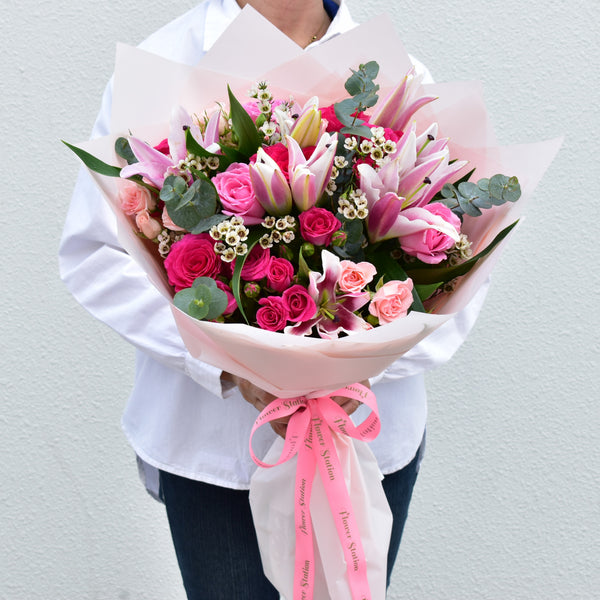 Pink Blush - Flower Station Dubai