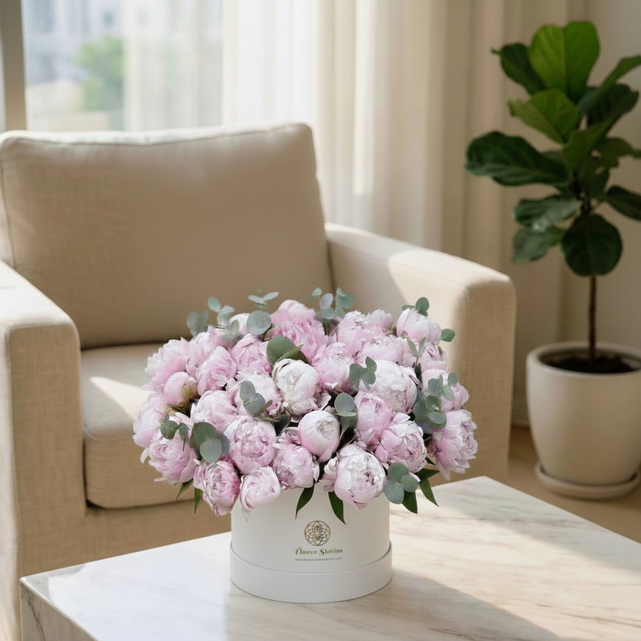 Peony Cloud - Flower Station Dubai