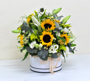 Magic Sunshine - Sunflower Box - Flower Station Dubai